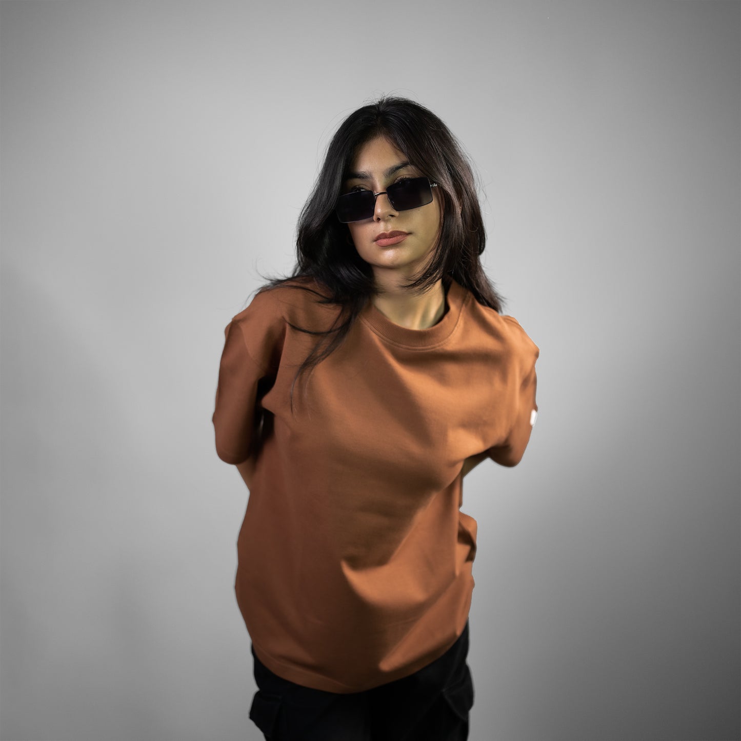 Mocha Solid T-shirt