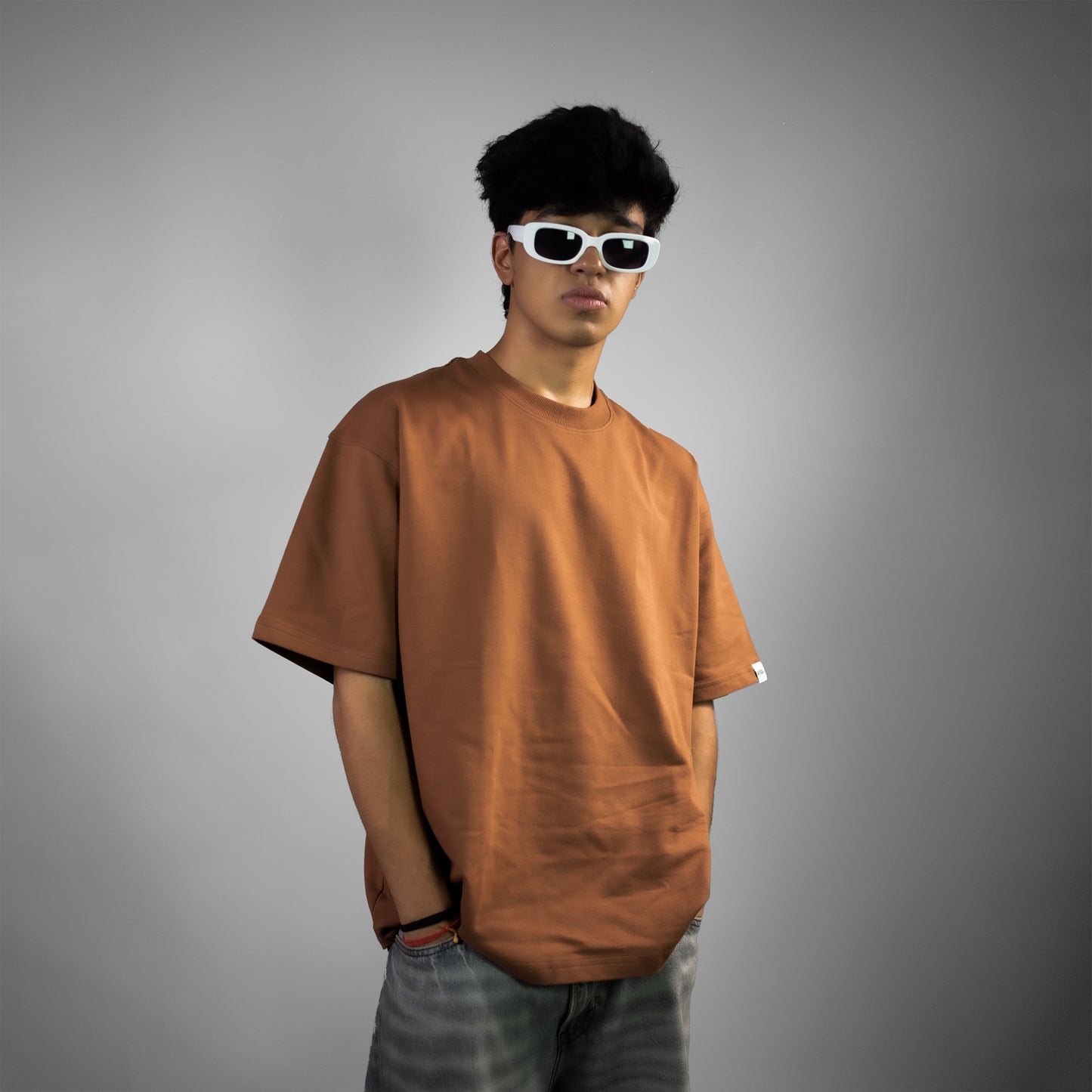 Mocha Solid T-shirt